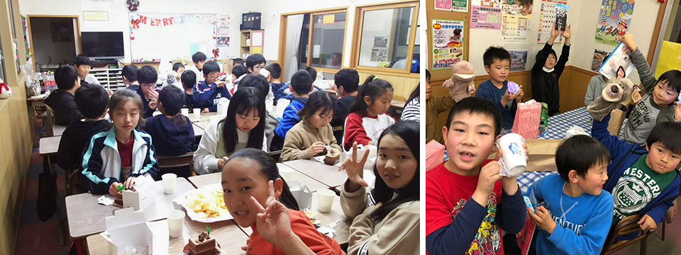 みんなで会食。おしゃべりが弾みます！