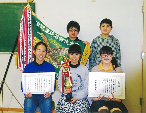 NICスクール中学生5人